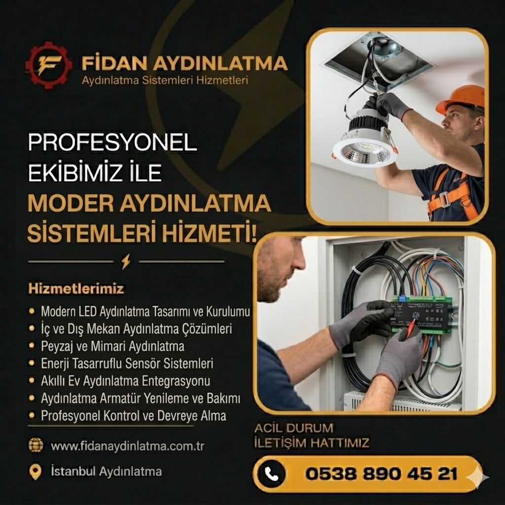 AYDINLATMA SİSTEMLERİ